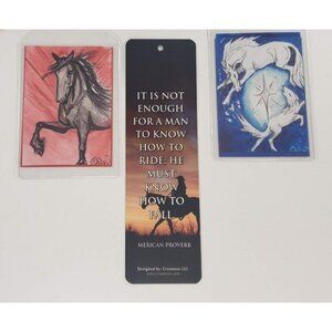 Schlei Original Art Horse Bookmarks Plus Extra